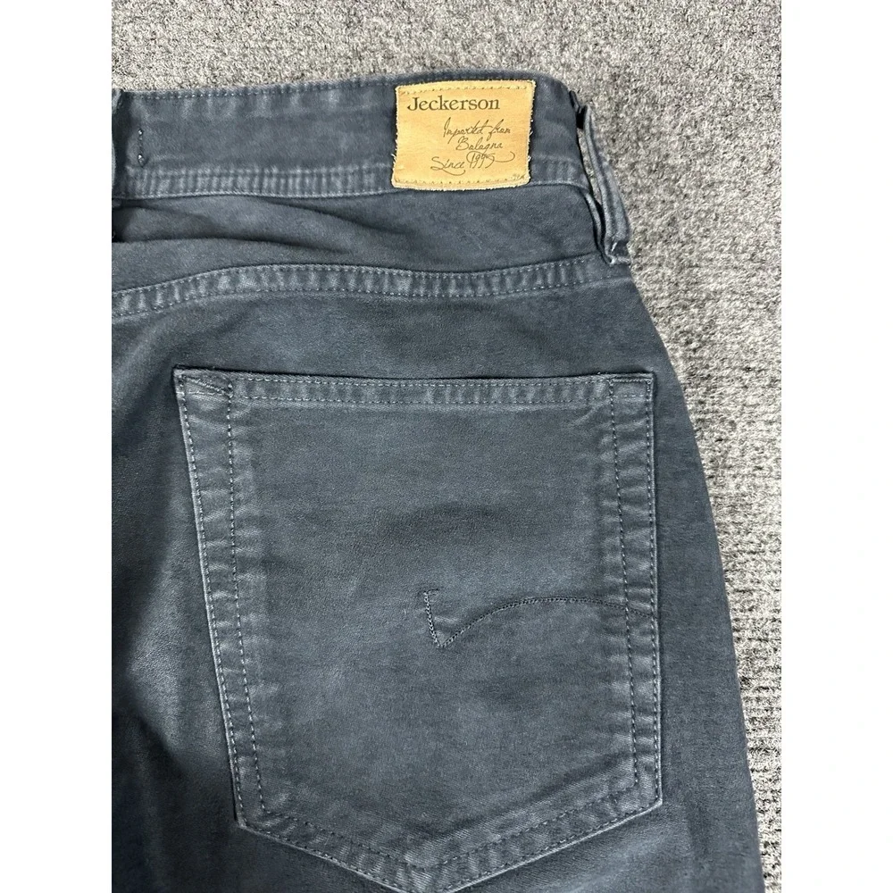 JECKERSON Men's Jeans Blue Patina  Cotton Stretch  Made In ITALY Size 31